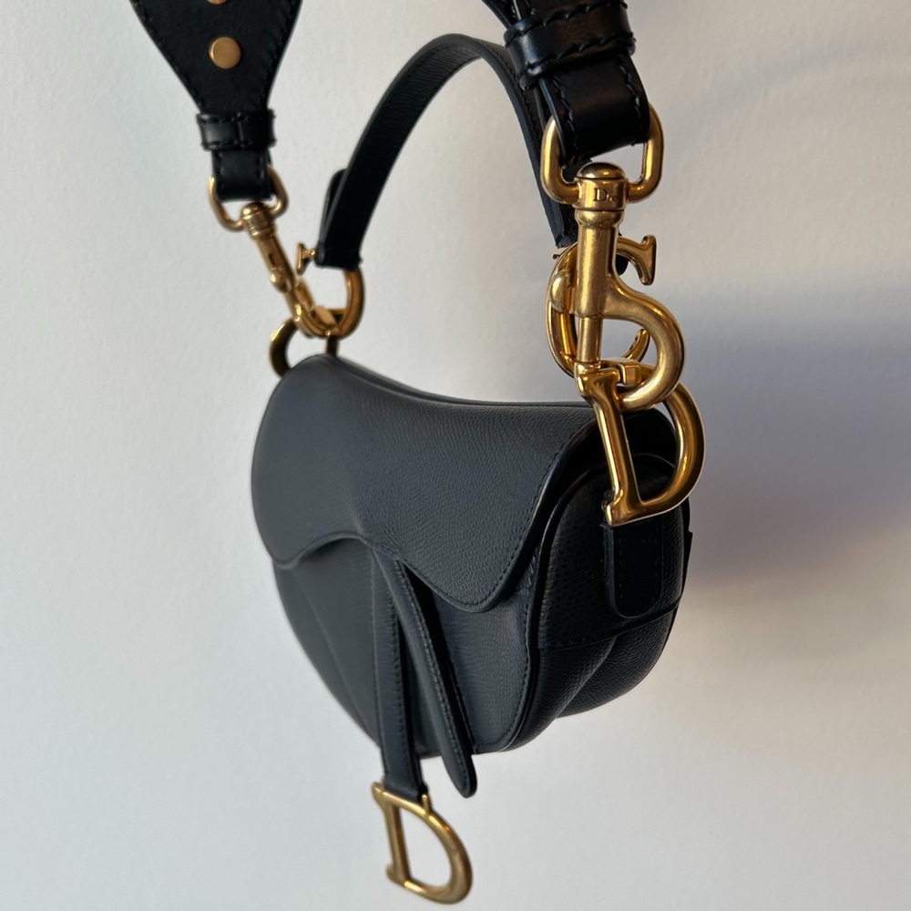 Small Dior Saddle Bag w/ Strap